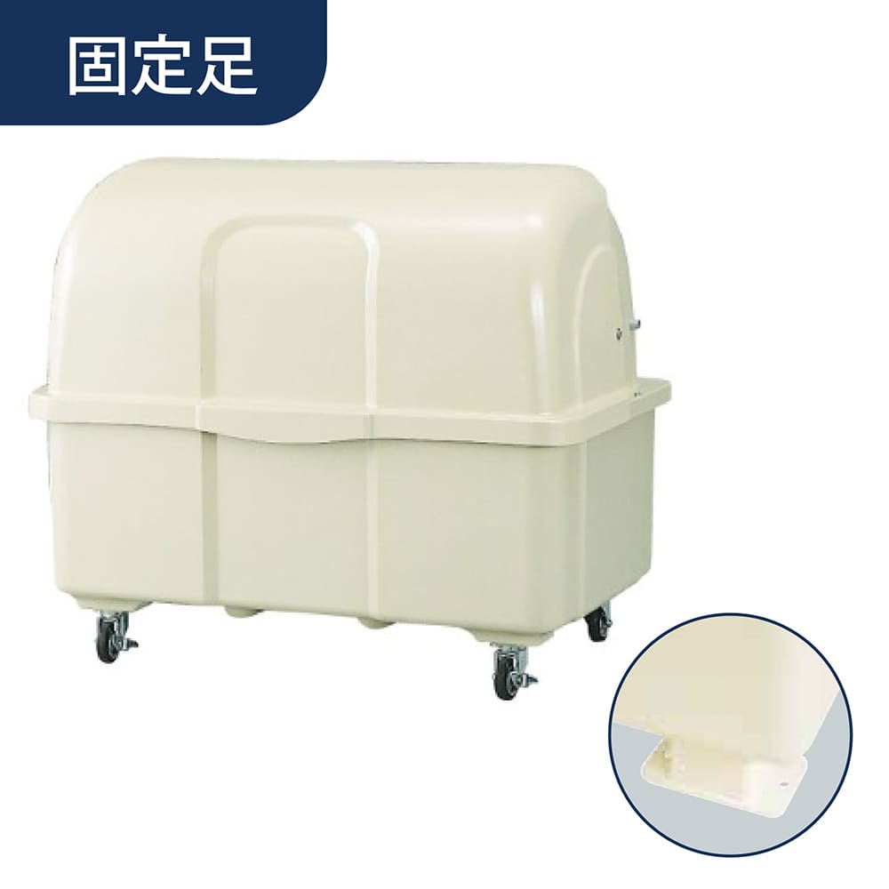 ジャンボペール HG1000K 固定足 1000L アイボリー FRP カイスイマレン（法人限定）