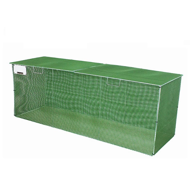 ジャンボメッシュ 折りたたみ式 AC700 700L グリーン 幅1810×奥行610 カイスイマレン（法人限定）