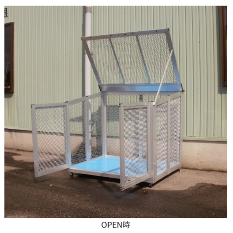 ジャンボアルミメッシュ AT910 910L 折りたたみ式 完成品 アルミ カイスイマレン（法人限定）