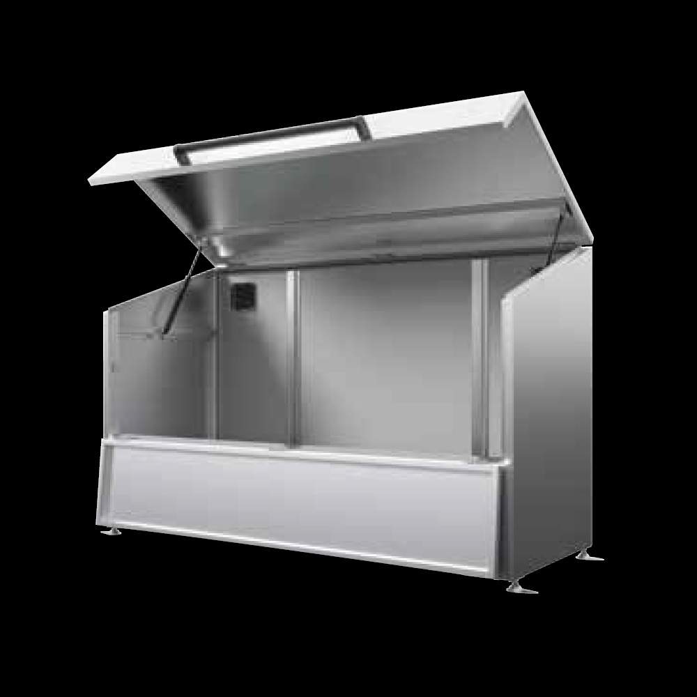 ジャンボステン SUK1000 1000L ステンレス 幅1800×奥行776 屋外物置 カイスイマレン（法人限定）