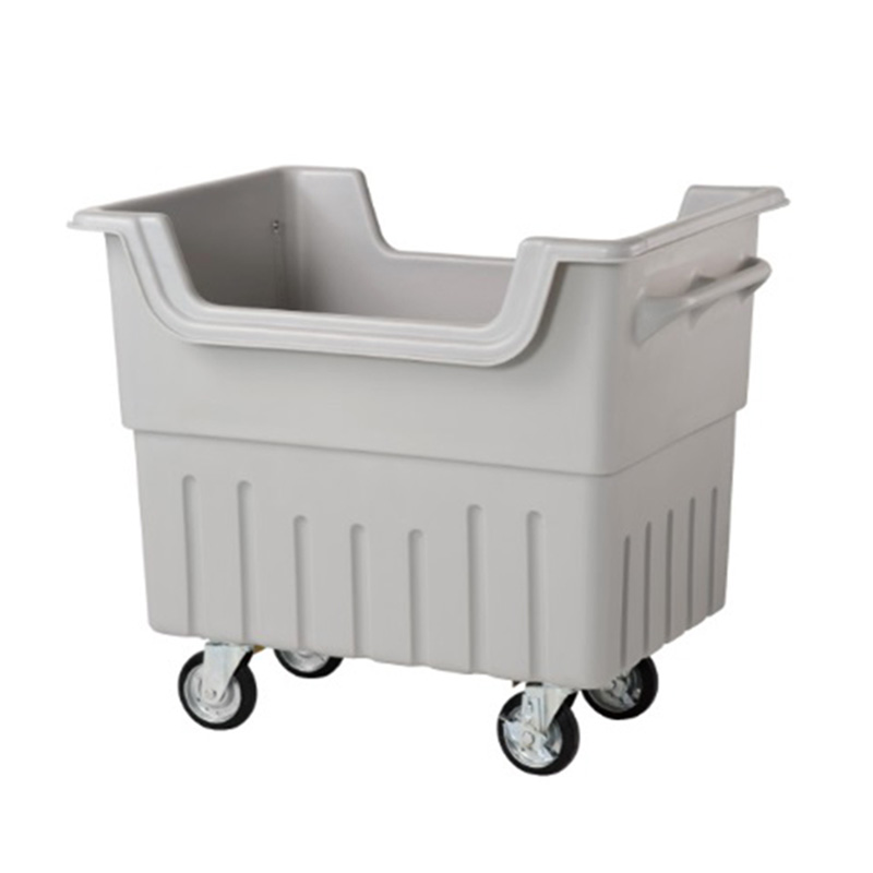 ジャンカート JC340 340L キャスター付き ポリエチレン 集積搬送カート カイスイマレン（法人限定）