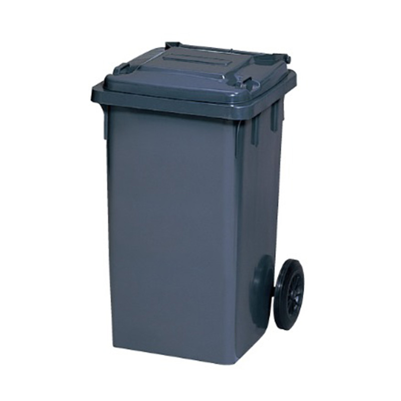 ダストカート KT100 100L ダークグレー キャスター付き 集積搬送カート カイスイマレン（法人限定）