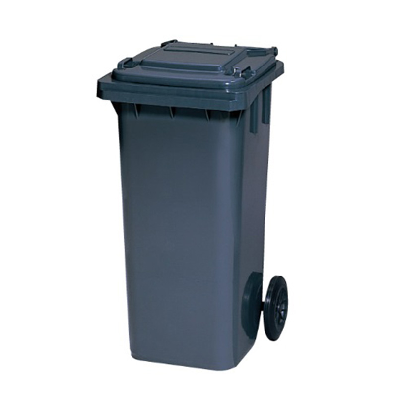 ダストカート KT120 120L ダークグレー キャスター付き 集積搬送カート カイスイマレン（法人限定）