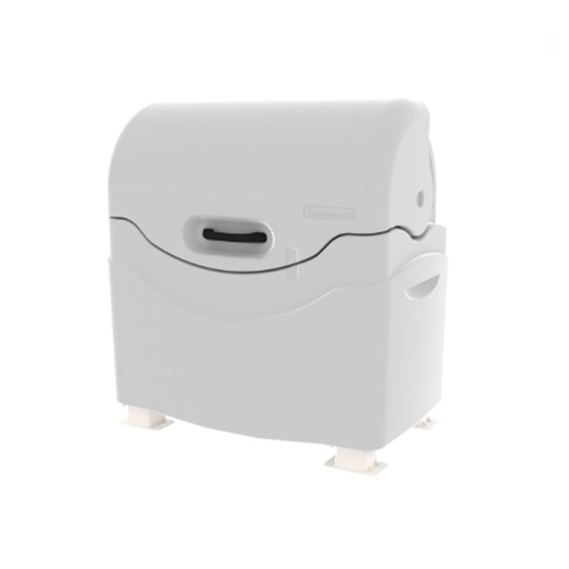 ジャンボペール PN500K 固定足 520L ライトグレー ポリエチレン カイスイマレン（法人限定）