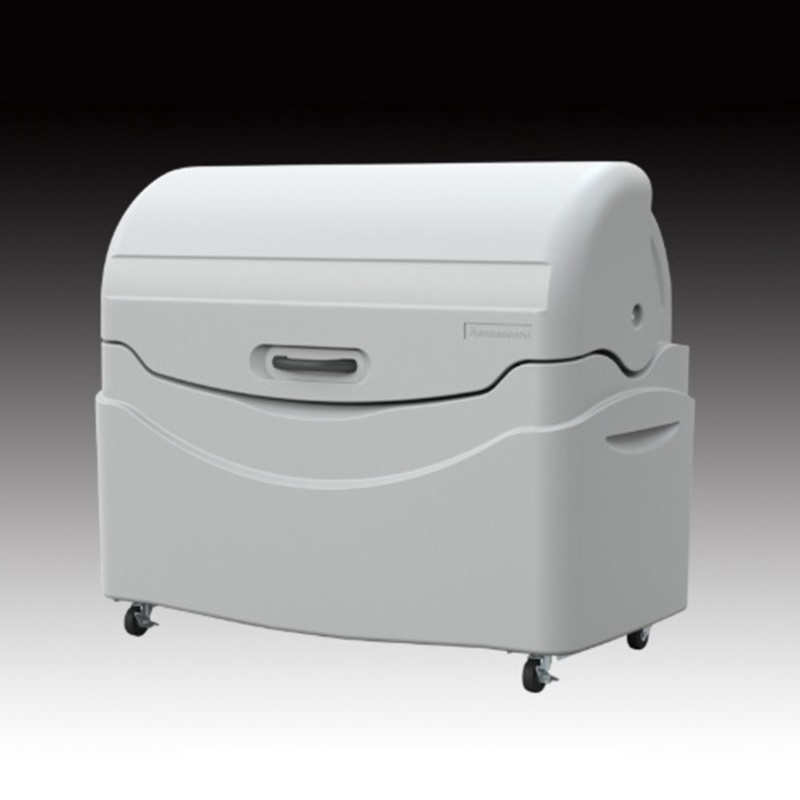 ジャンボペール PN800C キャスター付き 815L ライトグレー ポリエチレン カイスイマレン（法人限定）