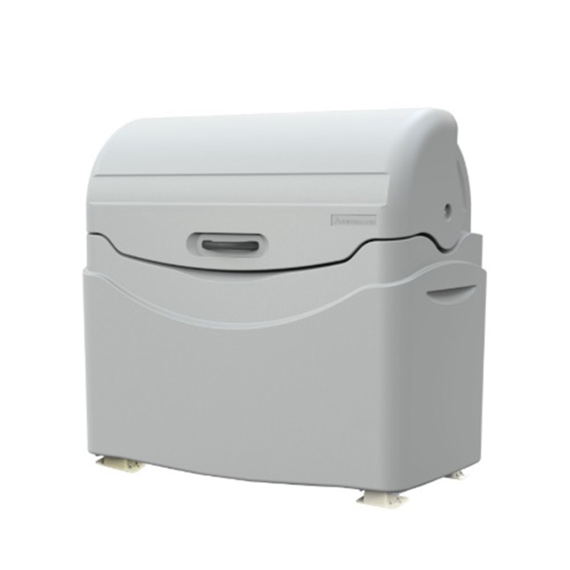 ジャンボペール PN1000K 固定足 1000L ライトグレー ポリエチレン カイスイマレン（法人限定）