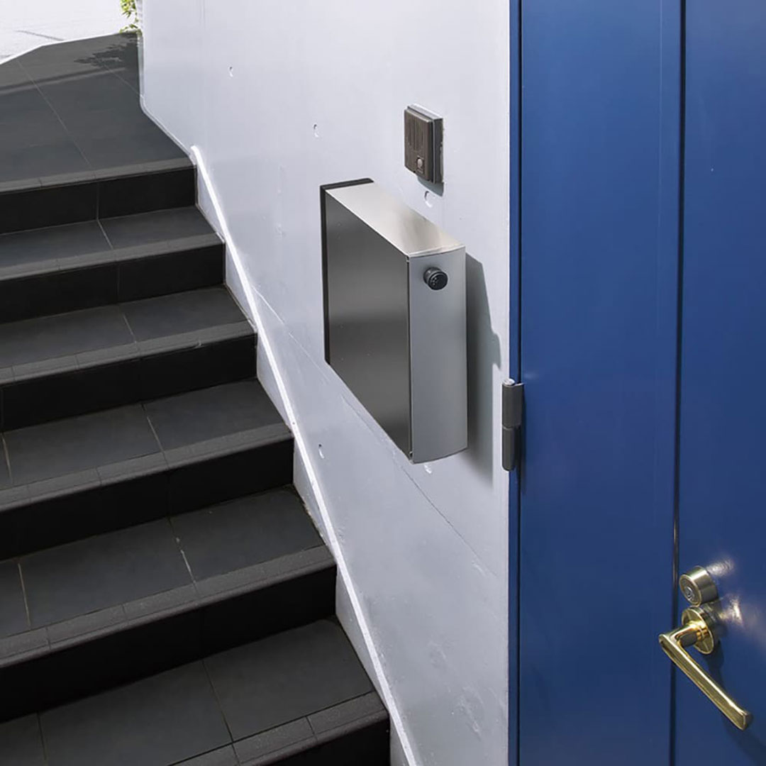 戸建郵便受箱 T926シリーズ T926H-L-SD ステンレスHL仕上 左開き(L) ダイヤル錠 コーワソニア