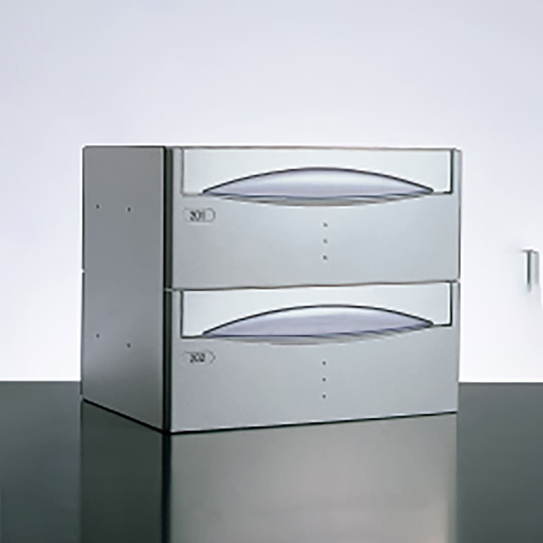 集合郵便受箱 PM-115シリーズ PM-115-2 2戸用 前入後出 静音ダイヤル錠 コーワソニア