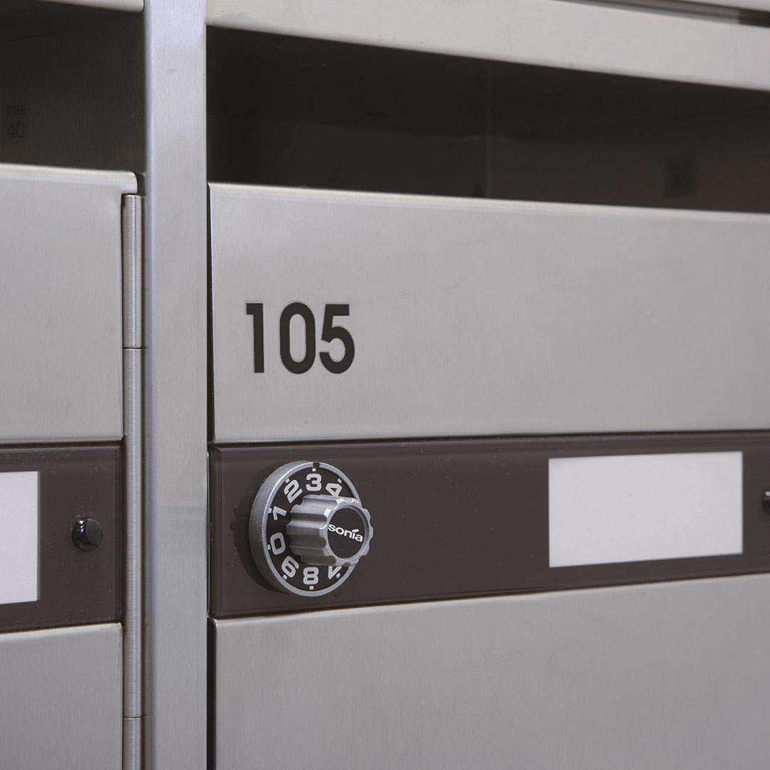 部屋番号シール 【9階用：906～910】文字色：グレー PNS 転写シール PNS-906 集合住宅用 コーワソニア