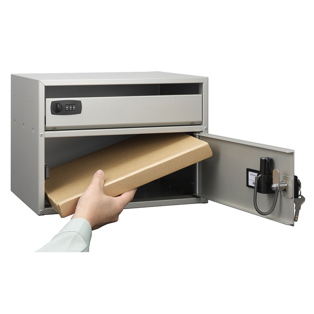 集合住宅向け 宅配ポスト 3214 前入前出 ステングレー 屋内用 コーワソニア