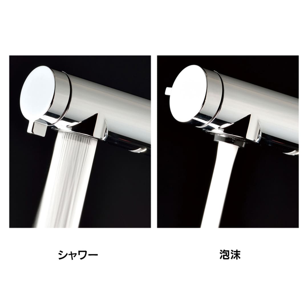 シングルレバー混合栓 水栓金具 蛇口 シャワー付き JIS規格 192-146 カクダイ