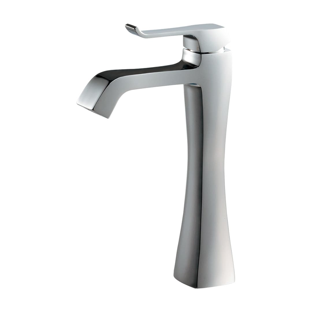 シングルレバー 混合栓 ミドル RATONA ラトナ 183-163 後継品: 183-370B-CH クローム カクダイ