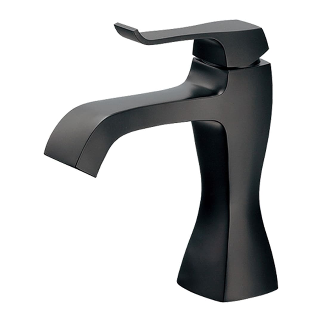 シングルレバー 混合栓 RATONA ラトナ 183-161-D マットブラック 後継品: 183-370A-MD カクダイ