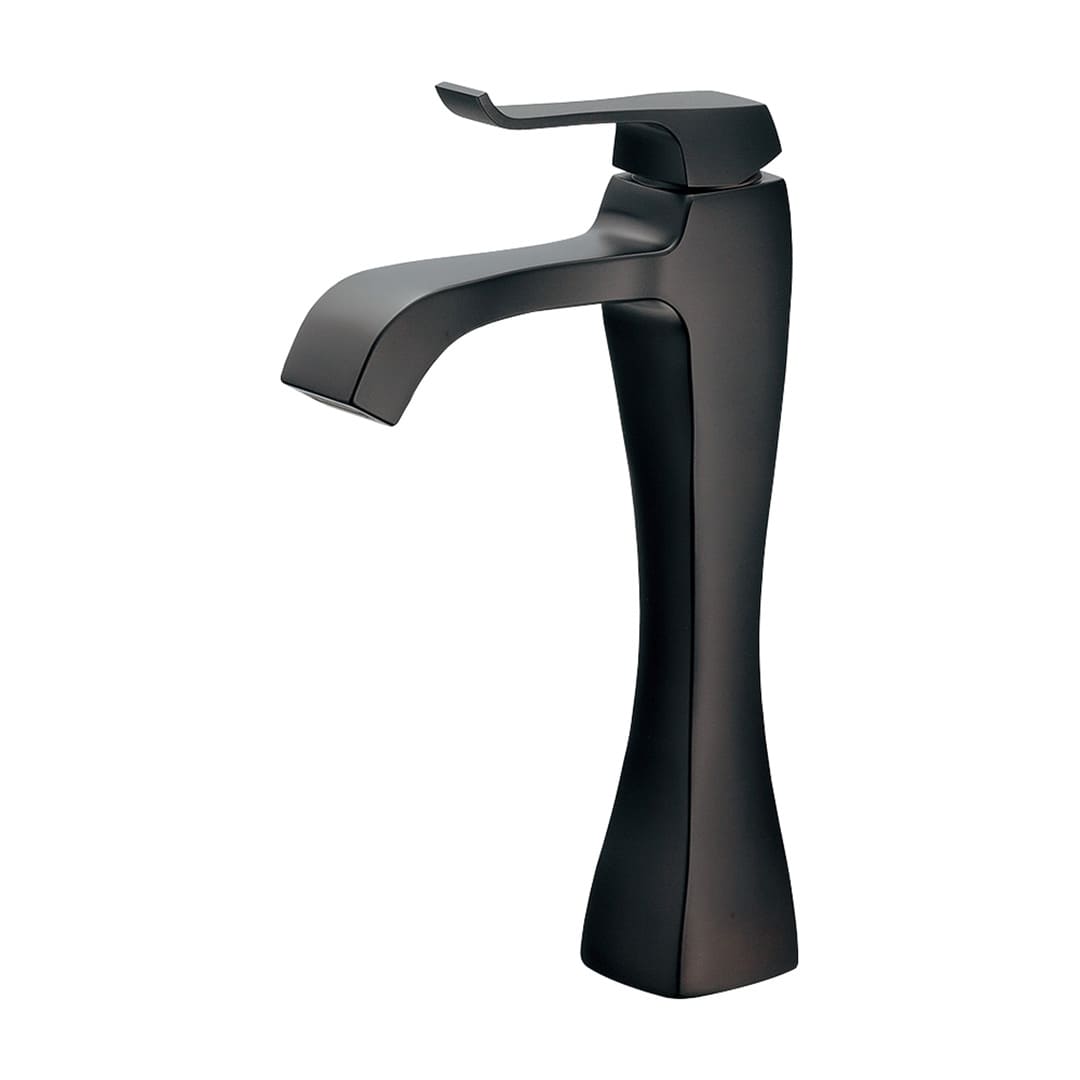 シングルレバー 混合栓 ミドル RATONA ラトナ 183-163-D マットブラック 後継品: 183-370B-MD カクダイ