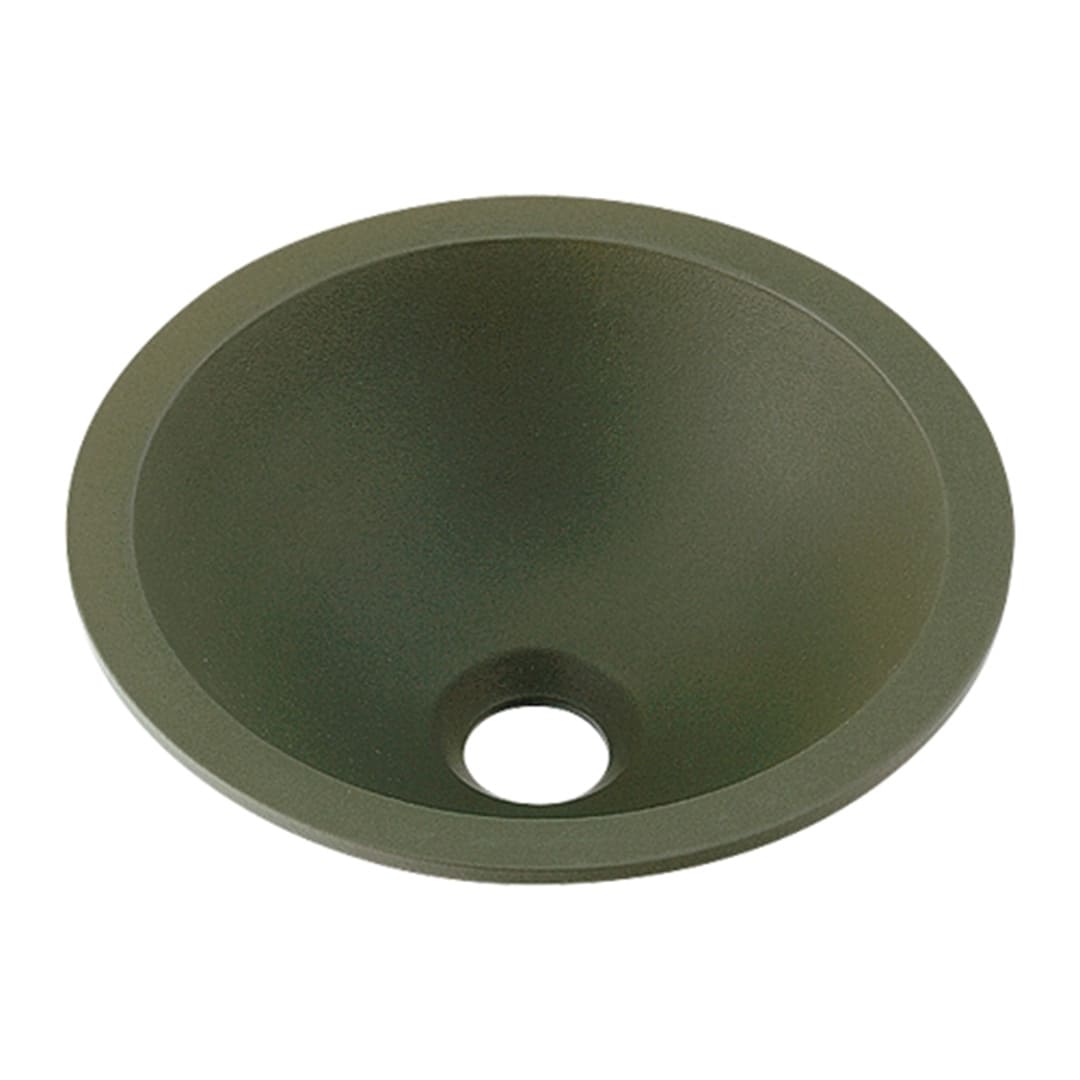 丸型手洗器 瑠珠 Luju (リュウジュ) 陶器製 オーバーカウンター 493-013-YG 松葉 カクダイ