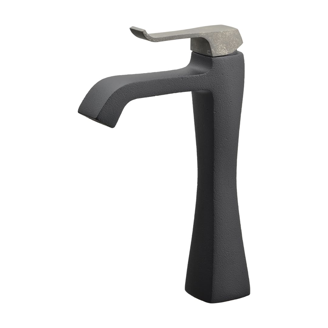 シングルレバー 混合栓 ミドル 甍 いらか 塗装仕上げ 水栓金具 183-350 カクダイ KAKUDAI