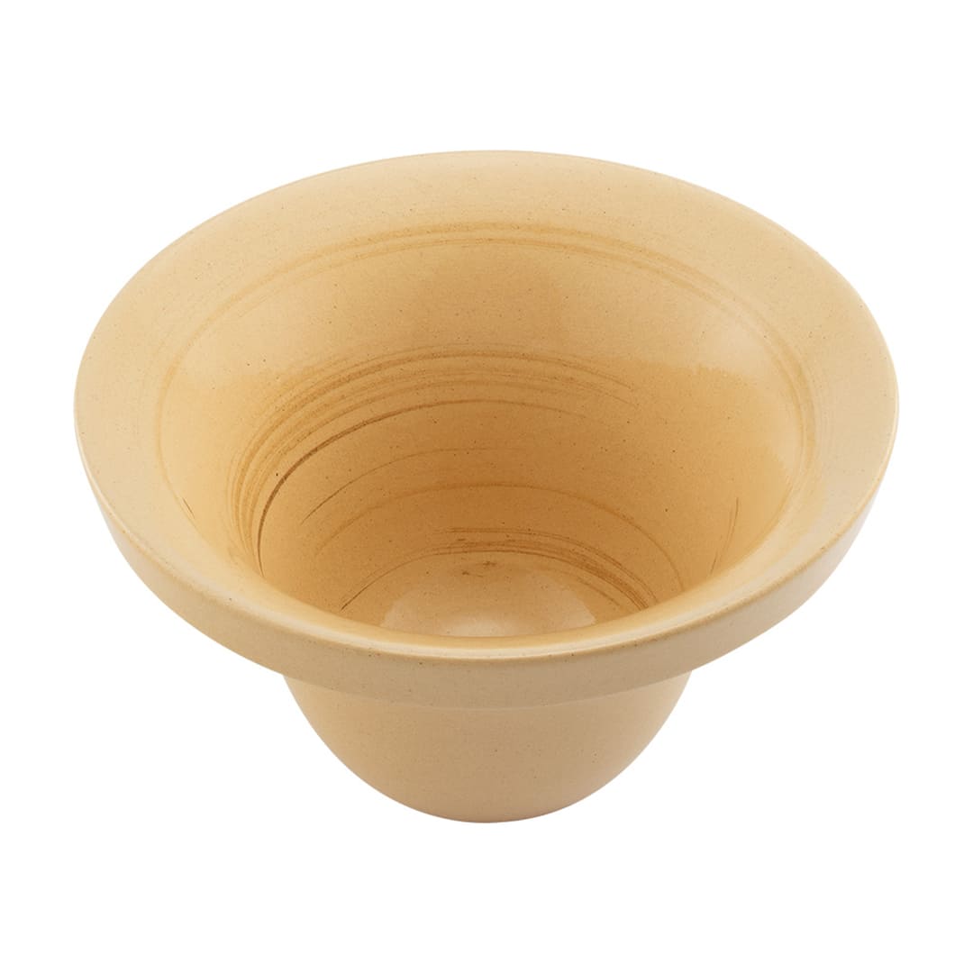 丸型 手洗器 亜麻 碌 ろくじゅ オーバーカウンター 陶器製 493-099-CR カクダイ KAKUDAI