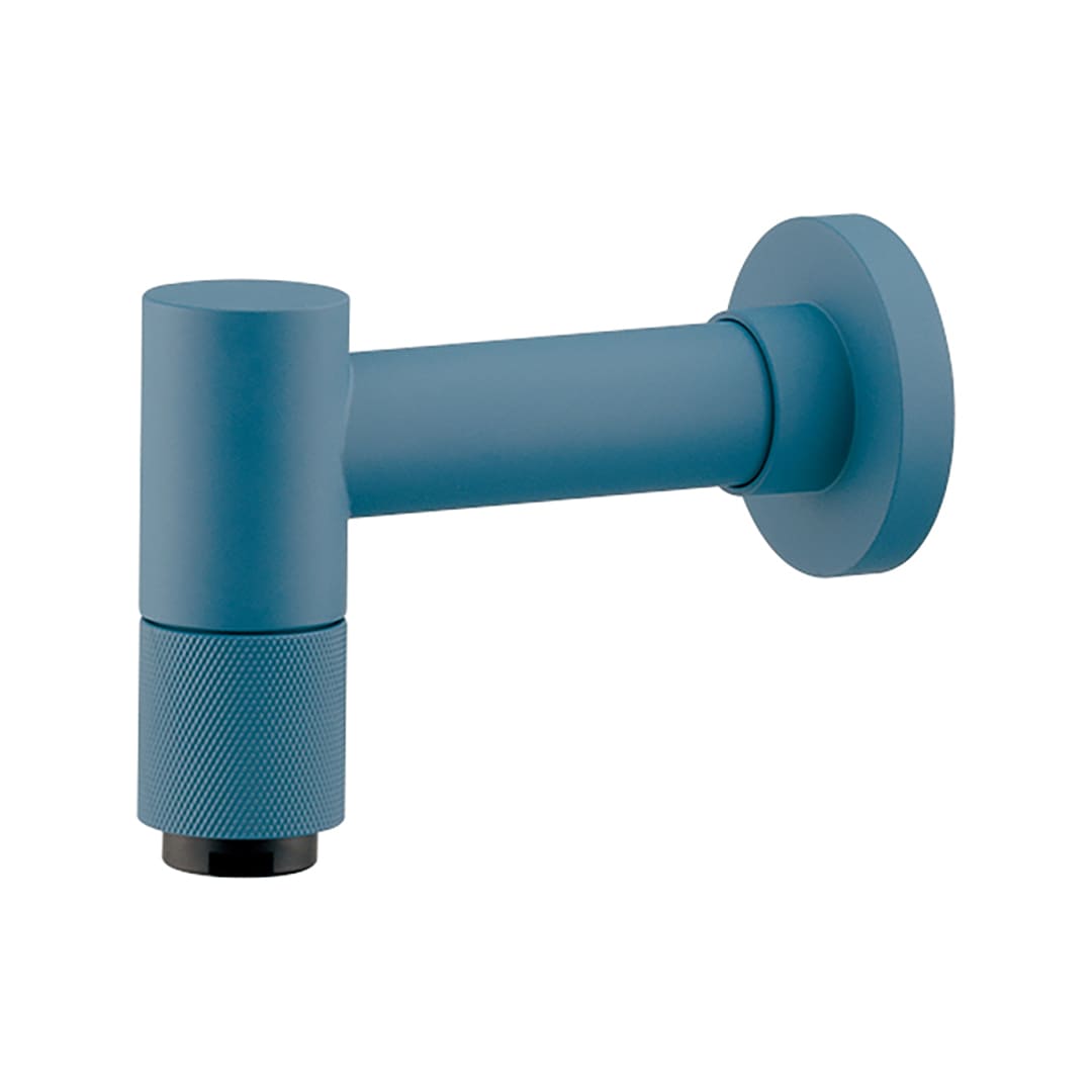 横水栓 マットブルー 鎚 つち 水栓金具 703-700-B (後継品: 702-080A-MB ) カクダイ KAKUDAI