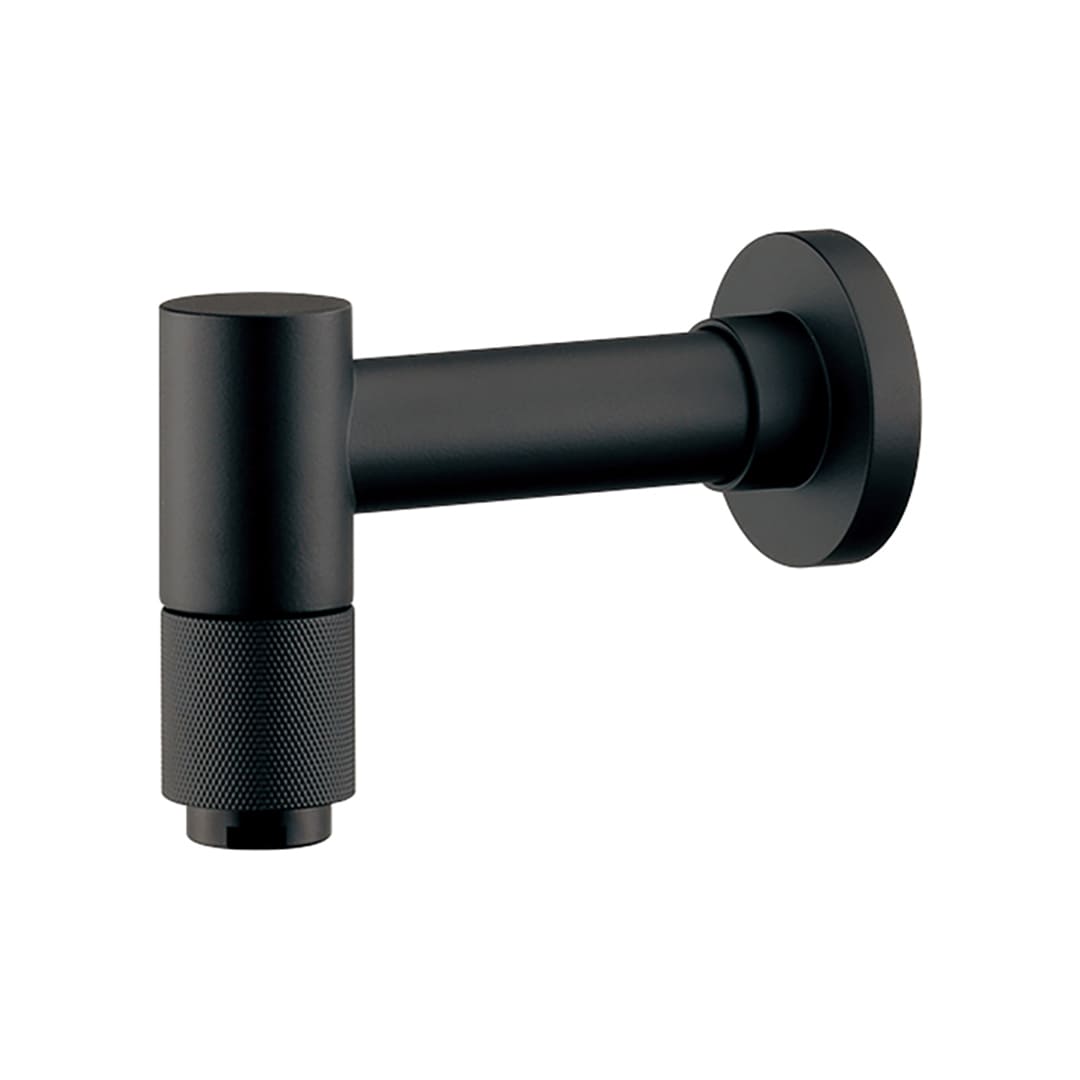 横水栓 マットブラック 鎚 つち 水栓金具 703-700-MD (後継品: 702-080A-MD ) カクダイ KAKUDAI