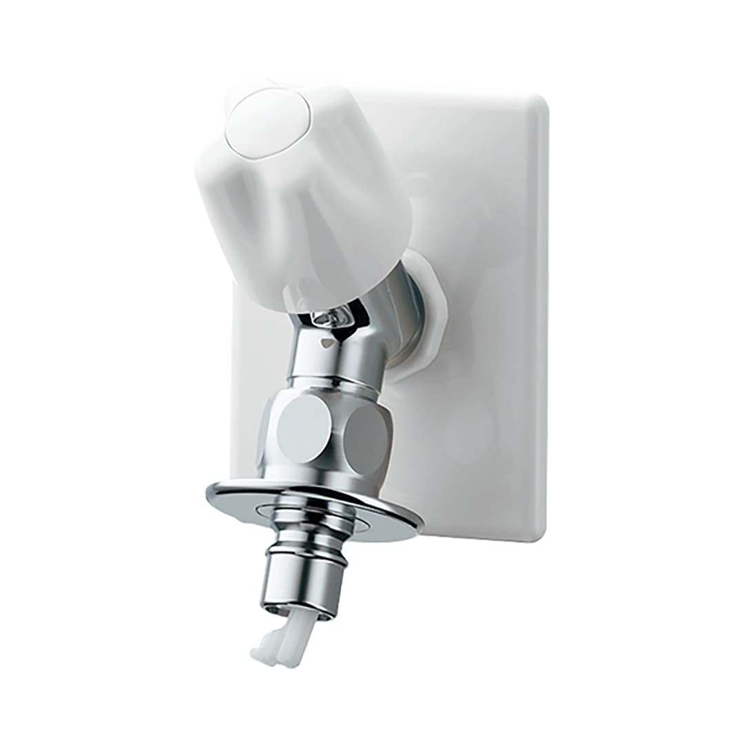 洗濯機用 水栓 ストッパー付 JIS認定 水栓金具 721-518K-13 カクダイ KAKUDAI