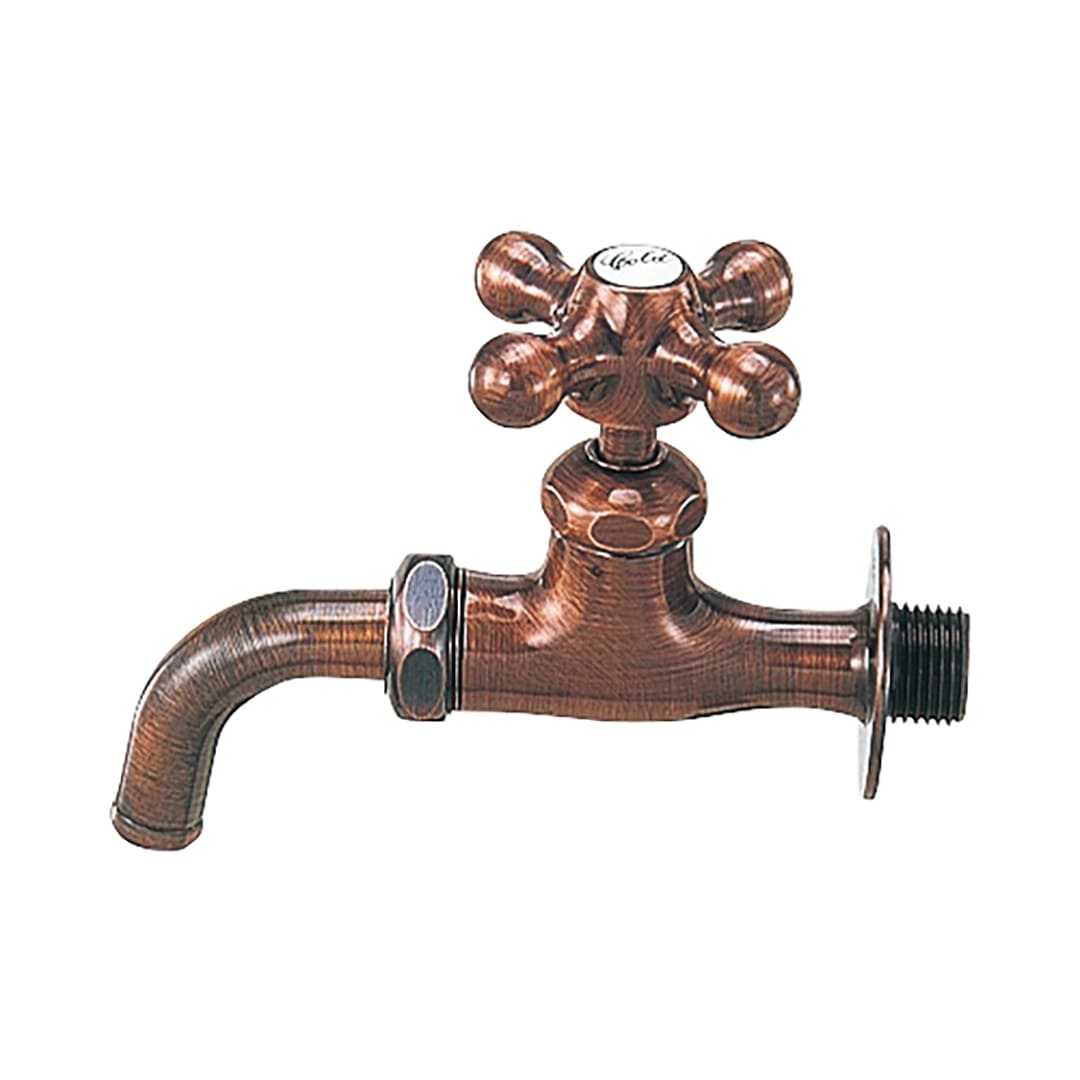 カラー万能 ホーム水栓 ブロンズ JIS認定 7015FBP-13 (後継品: 701-522-BR ) カクダイ KAKUDAI