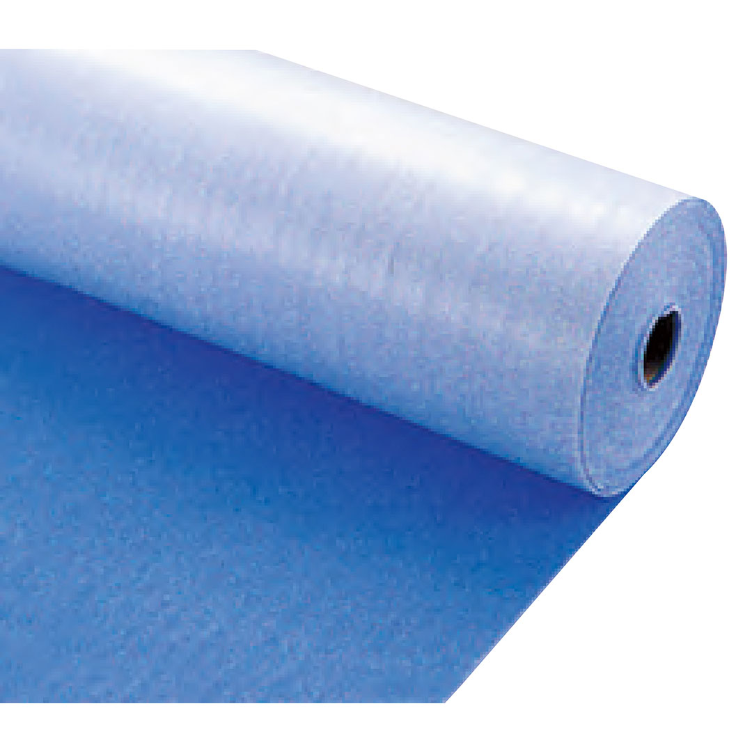 養生マット ブルーマット 発泡ポリエチレン+強化フィルム一体型 養生資材 幅1m×30m
