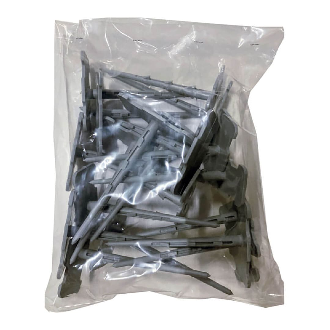 防草シートクギ グレー 20本入【ケース販売】