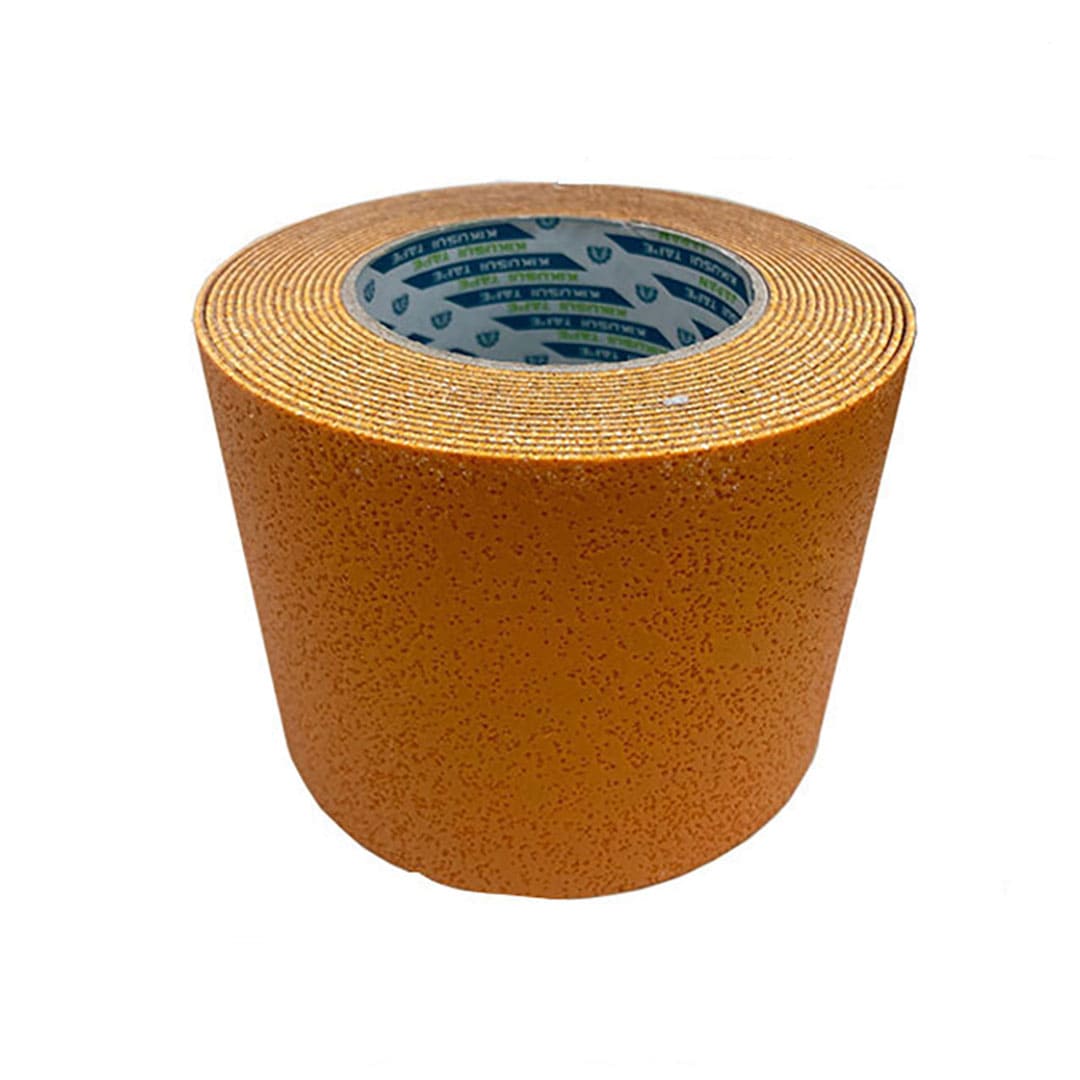 キクラインテープ No.317 黄 100mm×5m【ケース販売】12巻入 貼付け式 屋外 路面 標示 テープ 菊水テープ