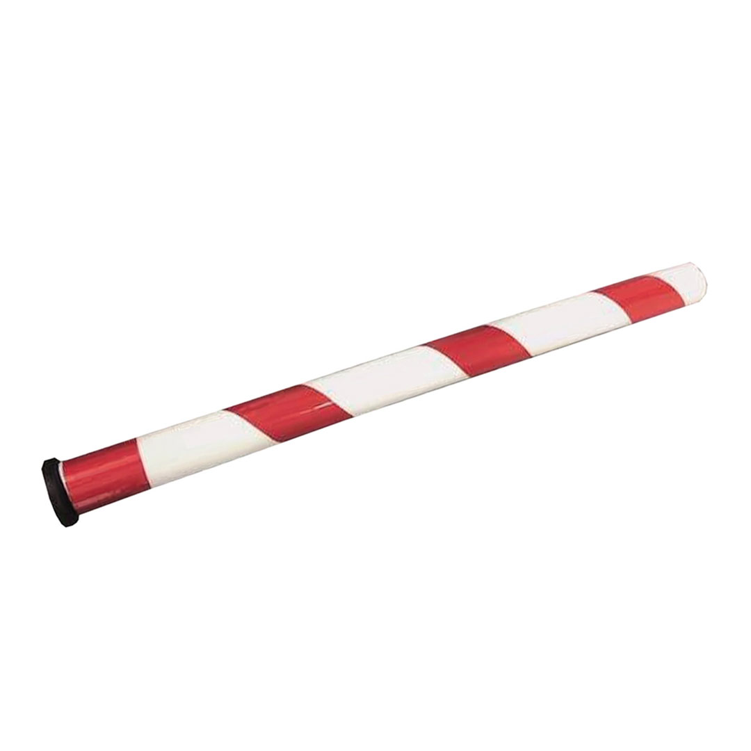 重機安全ポール AR-1349 赤白【ケース販売】10本入マグネットタイプ 事故対策 工事現場 保安 アラオ