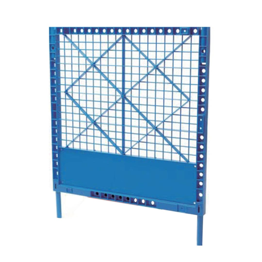 プラスチックフェンス（ジョイント付）ブルー プラ和歌山 プラ柵 樹脂フェンス