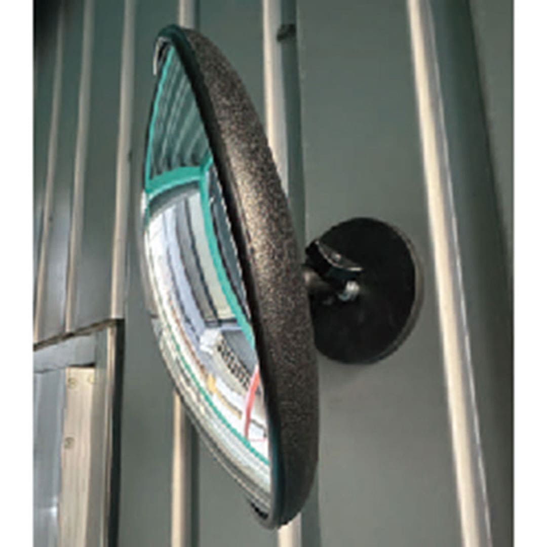 カーブマグミラー AR-4306【ケース販売】10個入 マグネット 磁石 簡単取り付け 鏡 アラオ