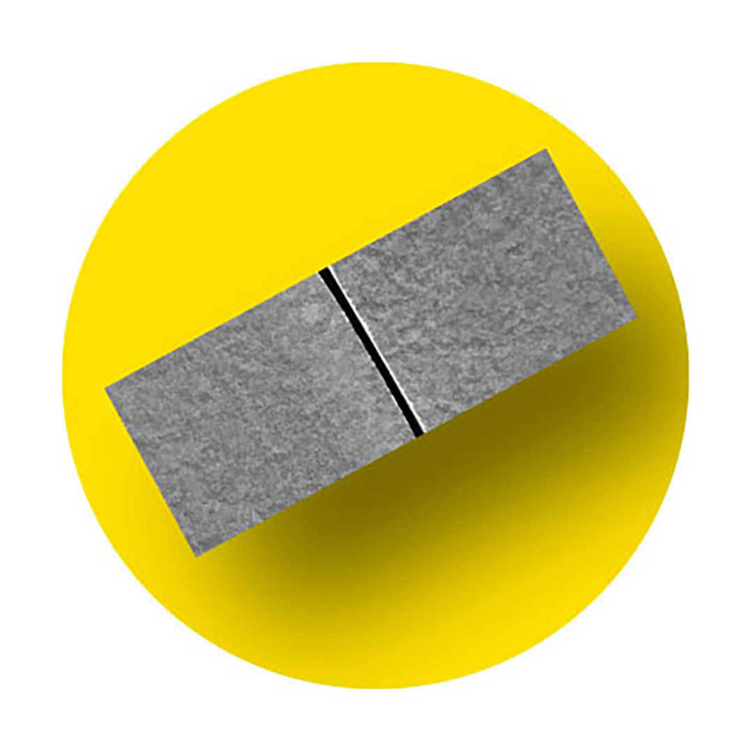 きれいに被削材が割れずに切断