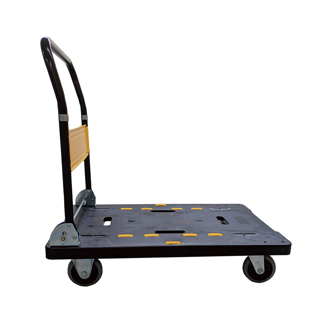 台車 静音 大 900×600×871(mm)台車 樹脂 プラスチック 静か 運搬 折りたたみ KM