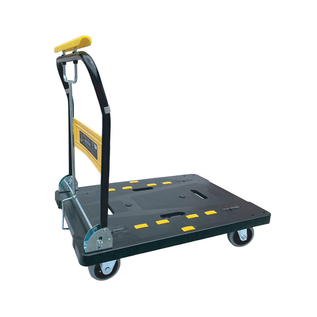 台車 静音 ブレーキ付 大 920×600×885(mm)台車 樹脂 プラスチック 静か 運搬 折りたたみ KM