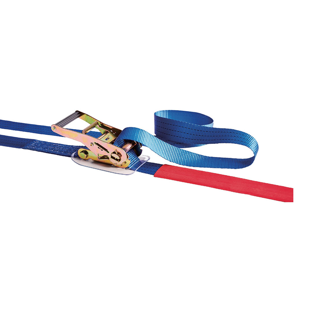 ラッシングベルト アイタイプ 青 幅50mm1＋5ｍ 75159【セット販売】12本入 使用荷重1500kg 荷締め フリーク