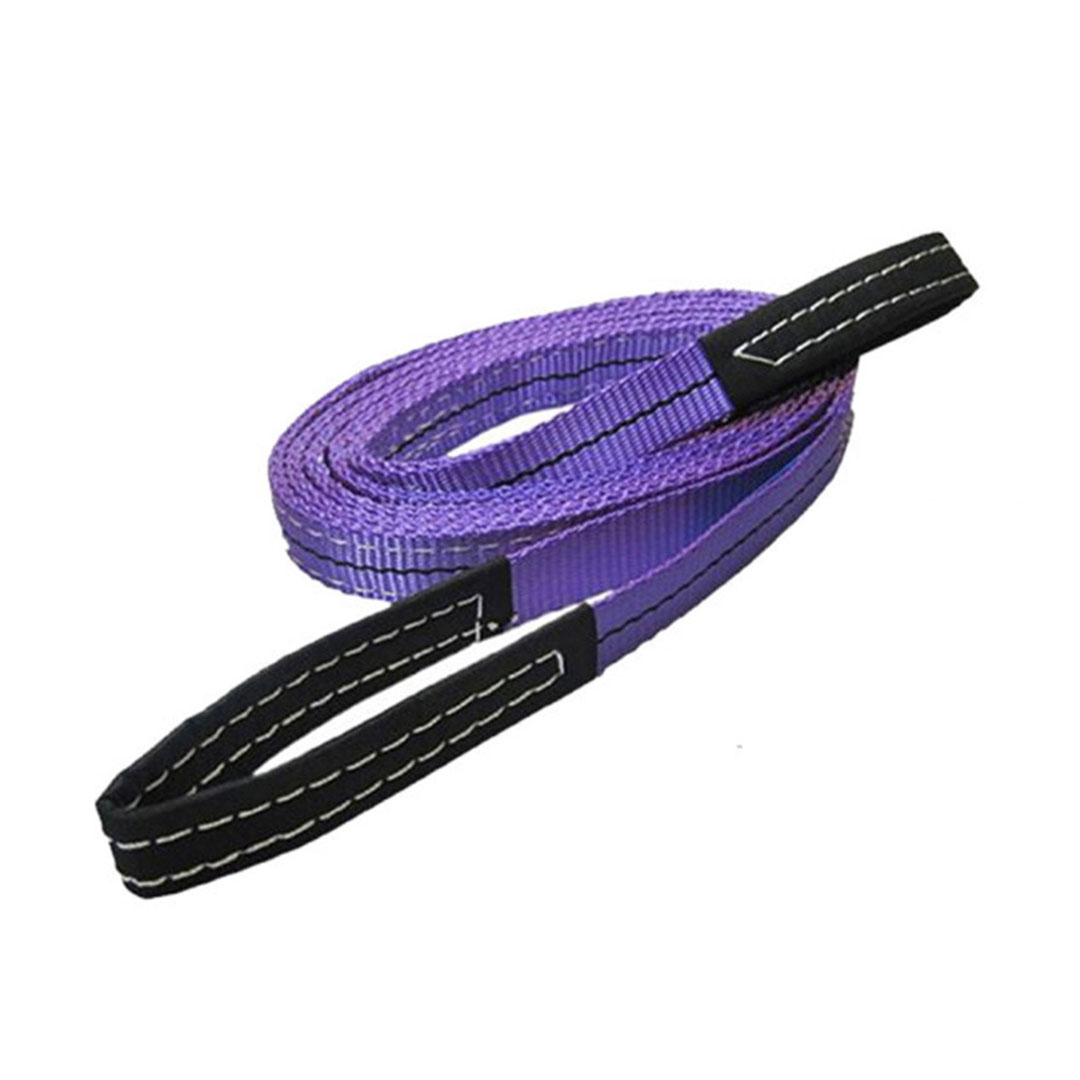 ベルトスリング 紫 25mm×1m 65302【セット販売】100本入 使用荷重800kg 玉掛け作業 FREAK フリーク