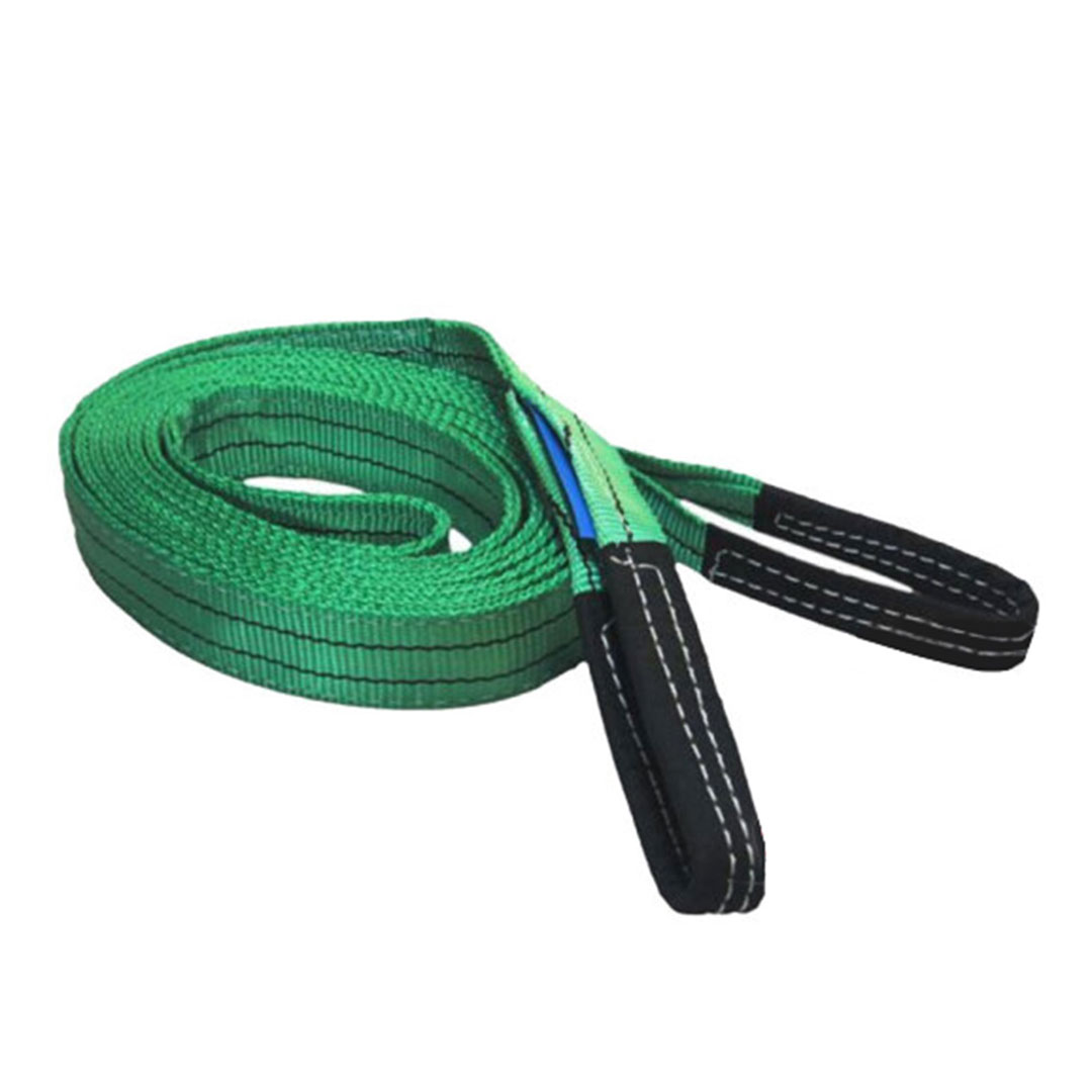 ベルトスリング 緑 50mm×2m 65311【セット販売】25本入 使用荷重1600kg 玉掛け作業 FREAK フリーク