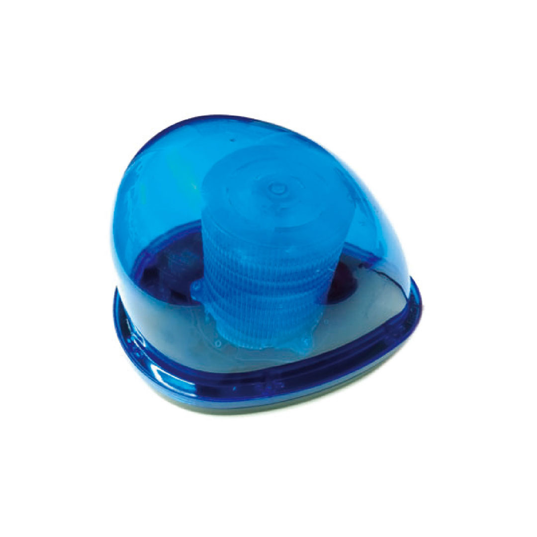 LED 回転灯 車載型 マグネット式 青 211582150 ライト 磁石 点灯 防雨 KMネクスト