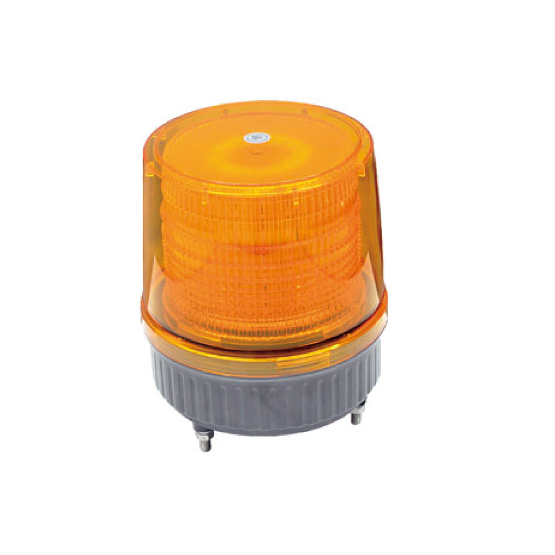 LED 回転灯 100V オレンジ Φ180×H240(mm)回転式点灯 LED光源 電子回転 長寿命 SMDLED KMネクスト