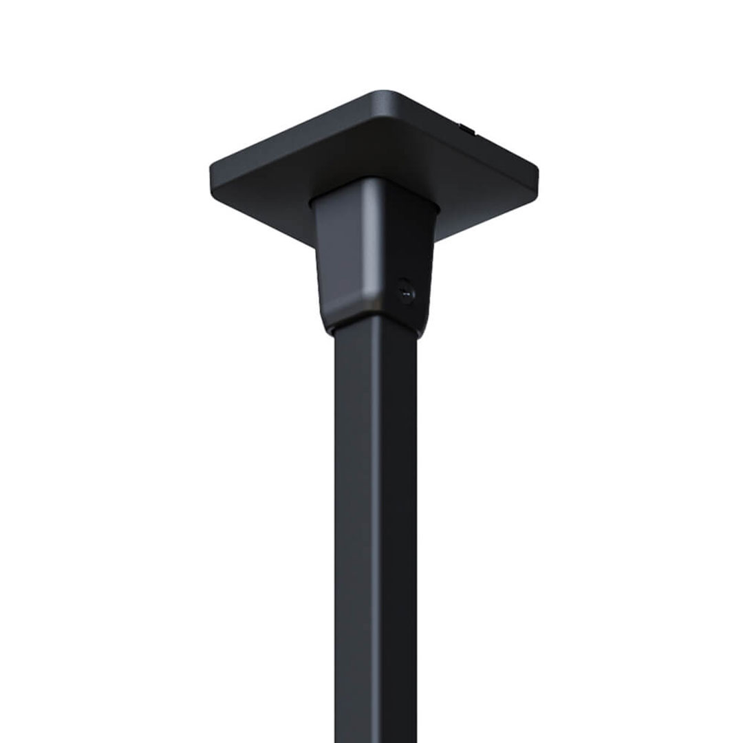 ホスクリーン BAR型 BAR1-4513-BK ブラック H450×W1365【ケース販売】3セット入【最低購入数：2ケース～】川口技研 室内用 物干金物（法人限定）