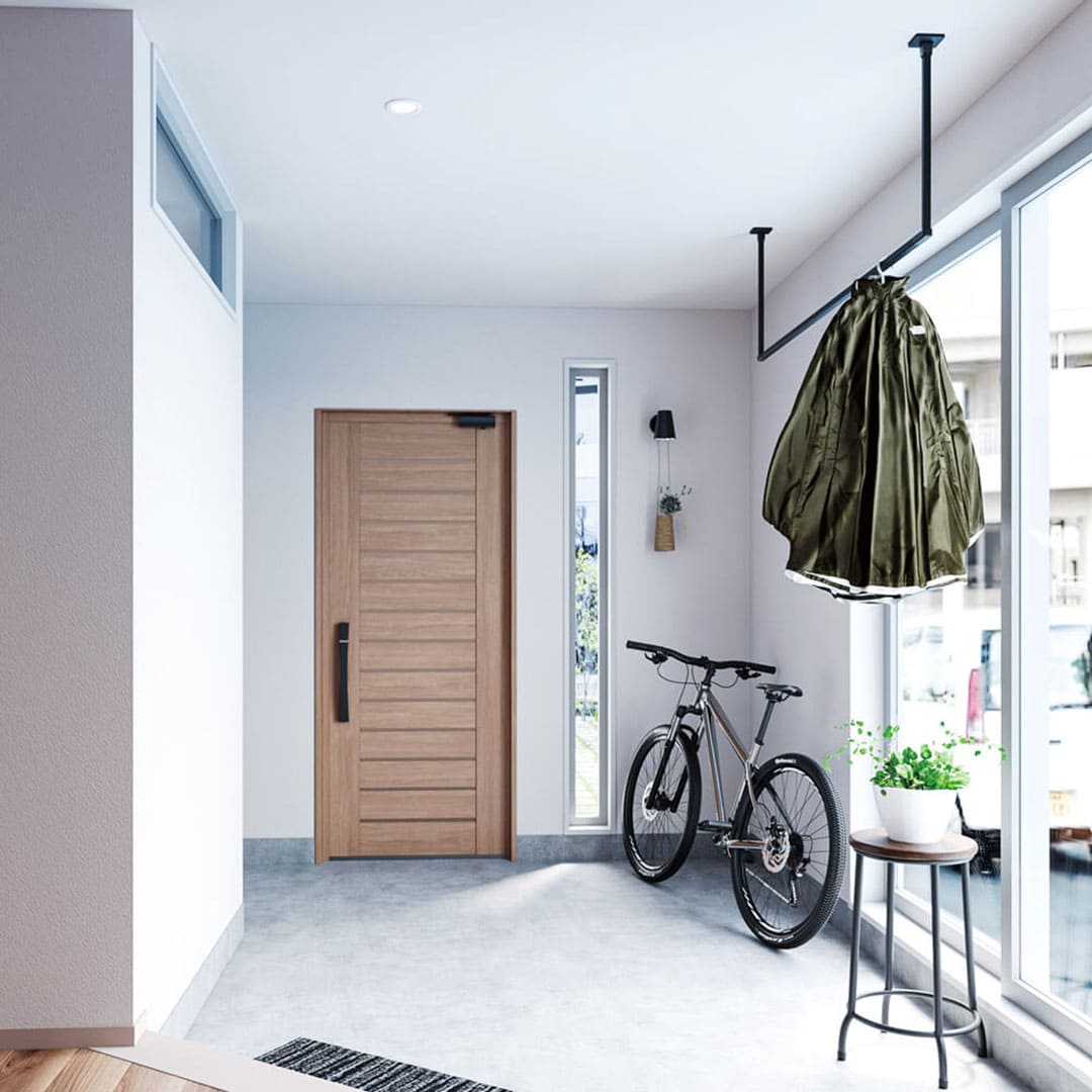 ホスクリーン BAR型 BAR1-4513-BK ブラック H450×W1365【ケース販売】3セット入【最低購入数：2ケース～】川口技研 室内用 物干金物（法人限定）