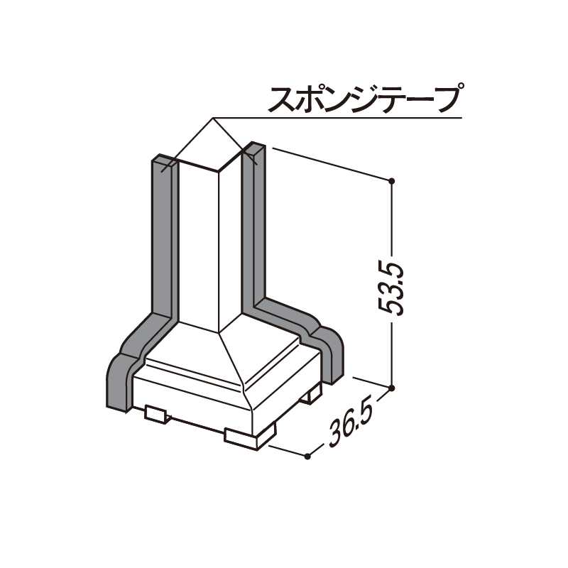 バックアップ材 出隅 LW2LD【ケース販売】20個 浴室用天井 壁装材 壁装材 防水 水切 浴室