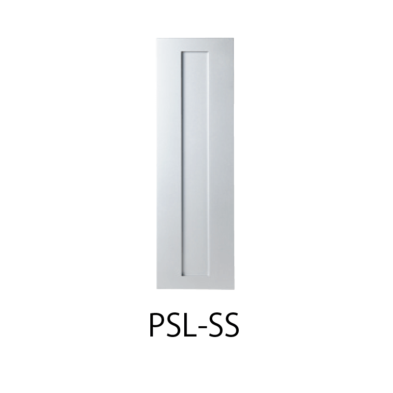 ポスト スリム シルバー×シルバー 機能門柱ALTO アルト用 ポストスタンドTYPE-B用 福彫 PSL-SS