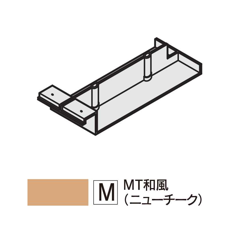 軒先通気見切縁 SNV100ジョイントカバーN MT和風  SNV1-GM【ケース販売】30個