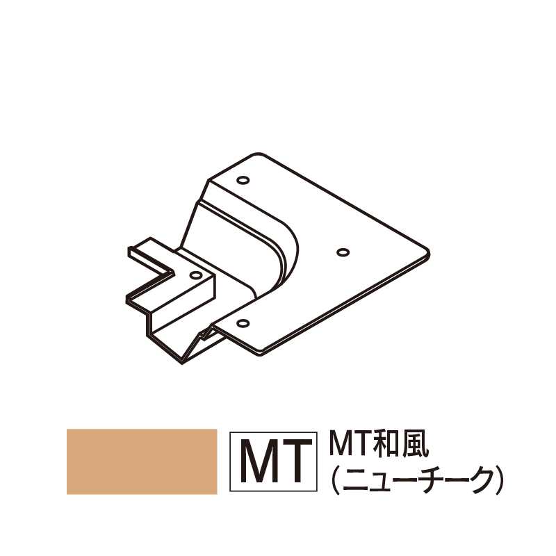 軒天通気見切縁 SNV70入隅カバー MT和風 88×88×23(mm) SNV-EMT【ケース販売】30個