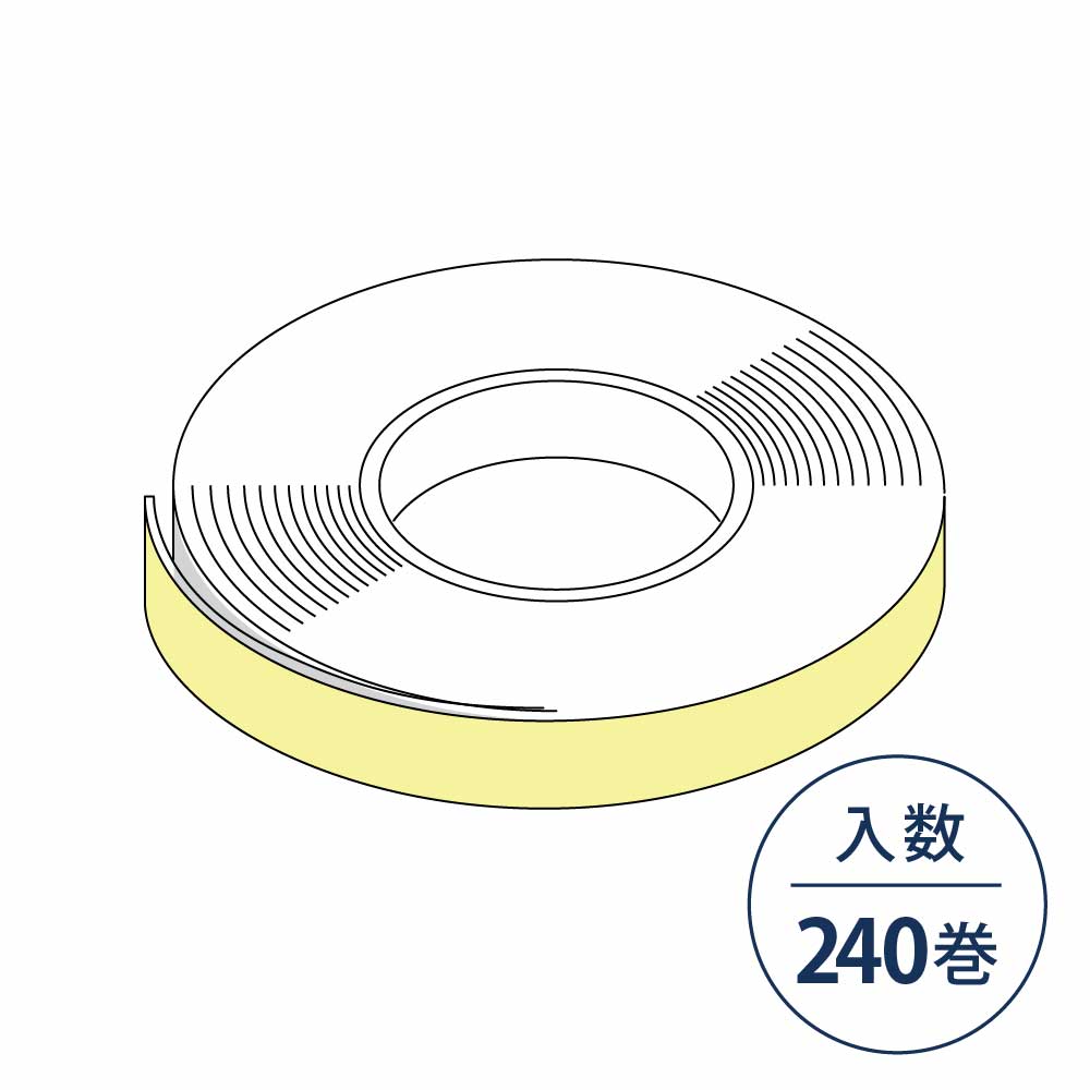 両面テープ CVT520 リフォームカバー工法施工用【ケース販売】240巻入 フクビ化学工業