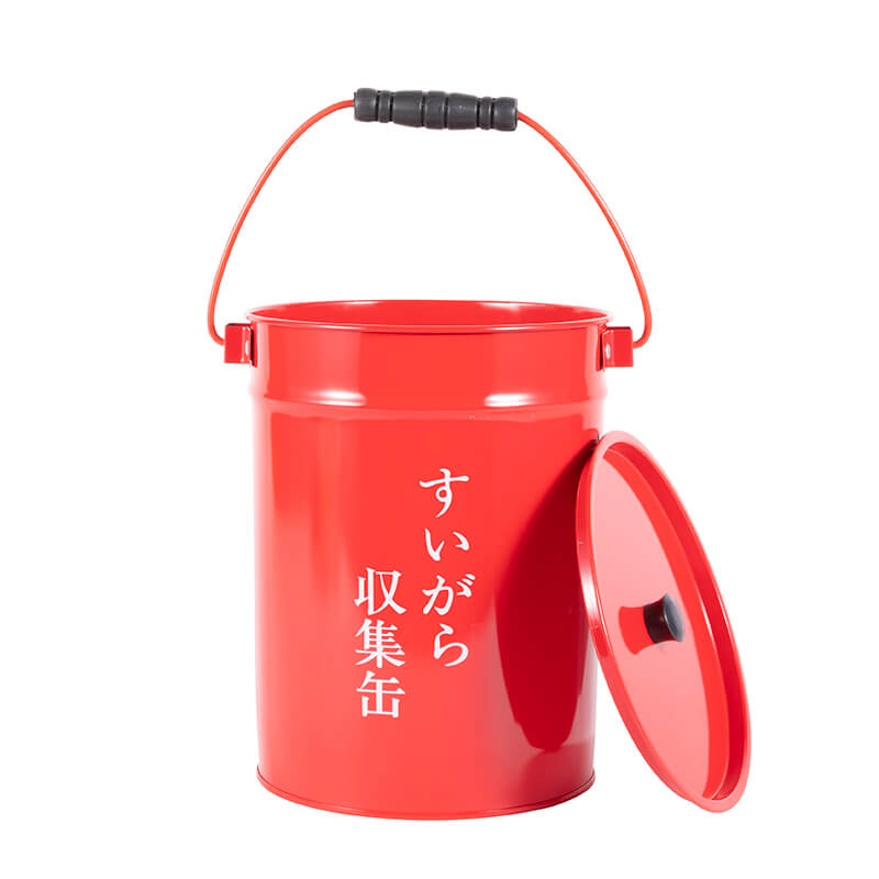 スイガラ収集缶 【ケース販売】10個入 水タンク付き たばこ 煙草入れ