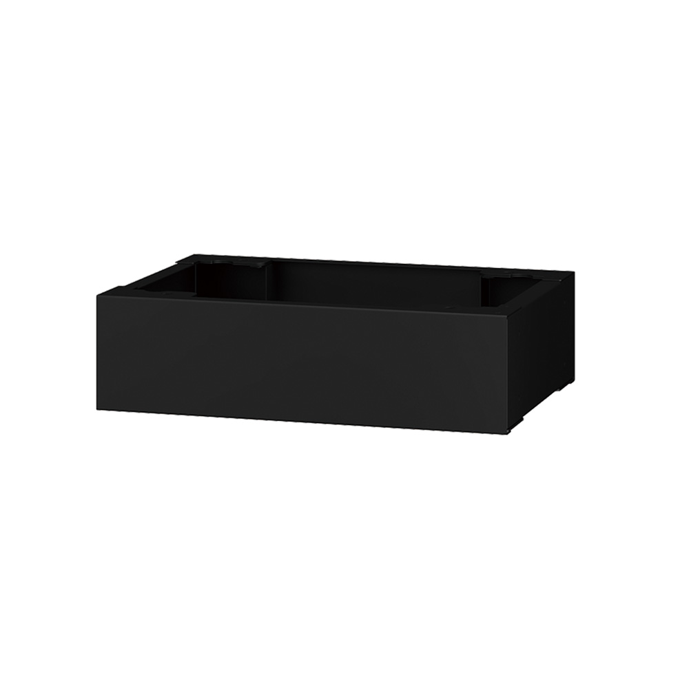 ナスタ Nasta Box プチ宅ユニット 専用 幅木 H100mmタイプ  KS-TL01FH100-BK ブラック 集合住宅用 宅配ボックス