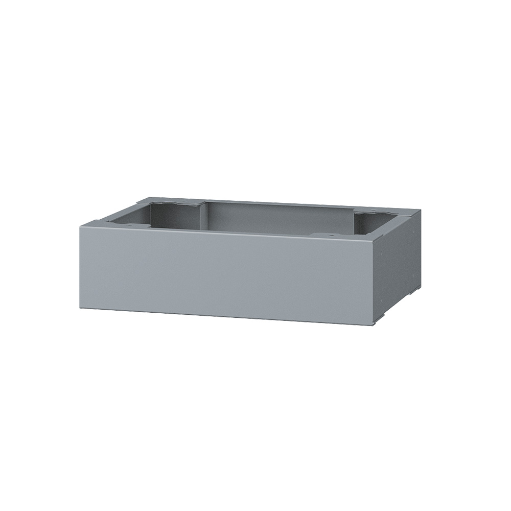 ナスタ Nasta Box プチ宅ユニット 専用 幅木 H100mmタイプ  KS-TL01FH100-SV シルバー 集合住宅用 宅配ボックス