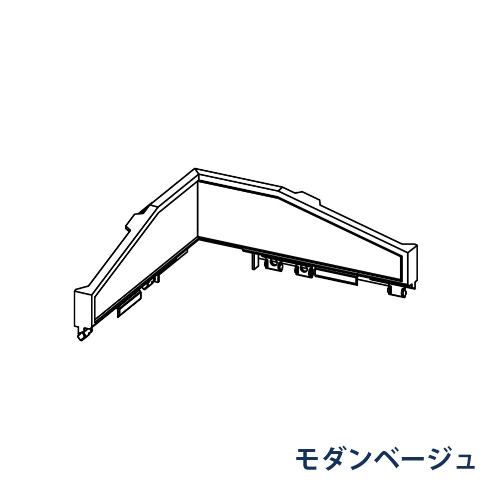 内飾り板 KAKU RK85(軒系列) 90° MQKX032 モダンベージュ 雨どい パナソニック アイアン 高強度 高耐食